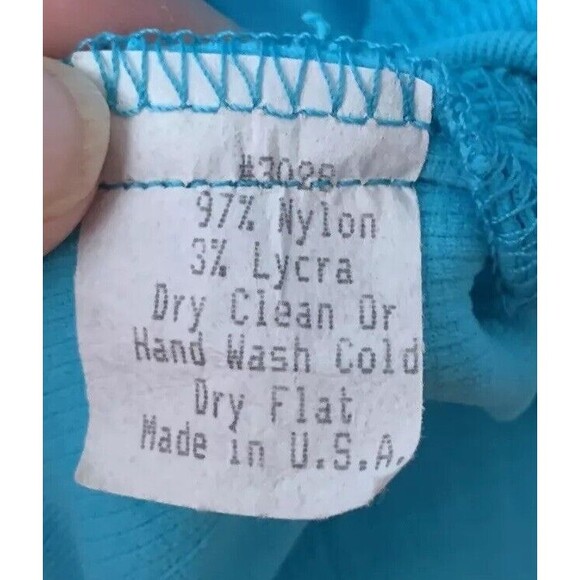 Andria Lieu Collection Jacket / Top Set Size Large 2-Piece Turquoise Textured B4 - Picture 6 of 6